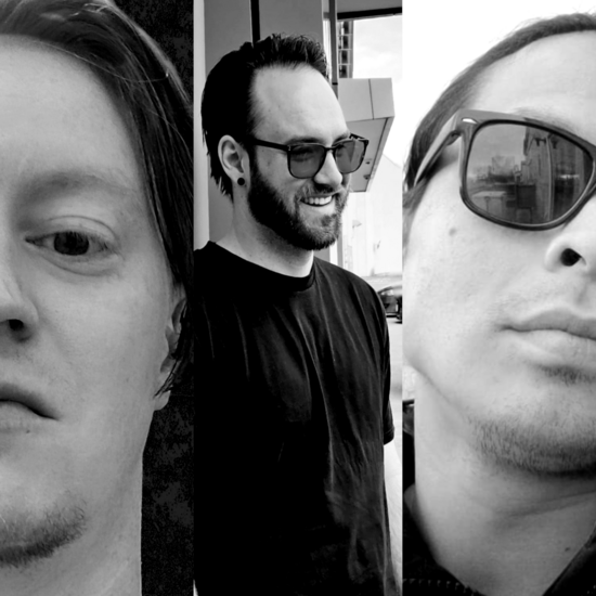 An image of Terracons Members, Dr Hayden on the left, Bruce Hollows in the middle, 2essentialz on the right. 